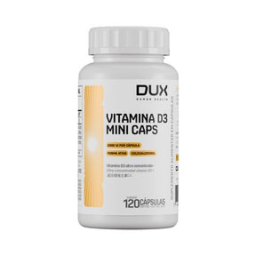 VITAMINA D3 MINI CAPS - POTE 120 CÁPSULAS