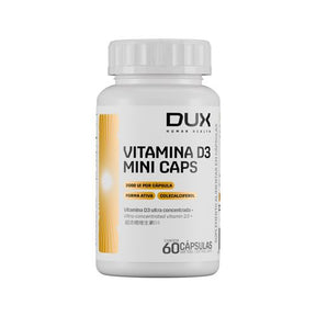 VITAMINA D3 MINI CAPS - POTE 60 CÁPSULAS